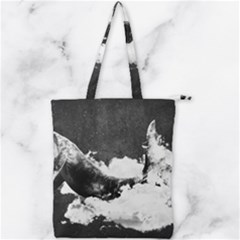 Whale Dream Double Zip Up Tote Bag by goljakoff