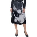 Whale dream Classic Velour Midi Skirt  View1