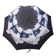 Blue Whale Dream Folding Umbrellas by goljakoff