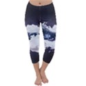 Blue whale dream Capri Winter Leggings  View1