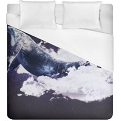 Blue Whale Dream Duvet Cover (king Size) by goljakoff