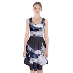 Blue Whale Dream Racerback Midi Dress by goljakoff