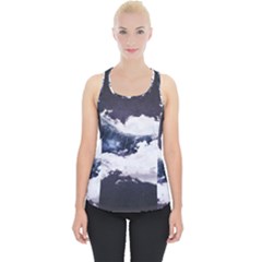 Blue Whale Dream Piece Up Tank Top by goljakoff