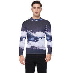 Blue Whale Dream Men s Long Sleeve Rash Guard by goljakoff