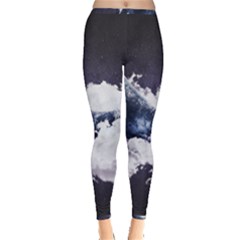 Blue Whale Dream Inside Out Leggings by goljakoff