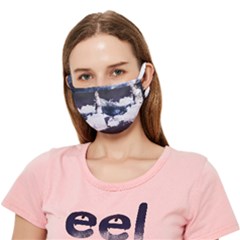 Blue Whale Dream Crease Cloth Face Mask (adult) by goljakoff