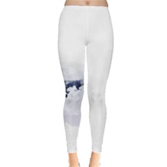 Blue Whale Leggings  by goljakoff