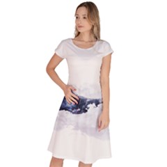 Blue Whale Classic Short Sleeve Dress by goljakoff