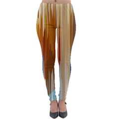 Bear Streaks Lightweight Velour Leggings