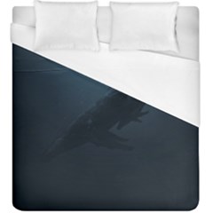 Whales Family Duvet Cover (king Size) by goljakoff