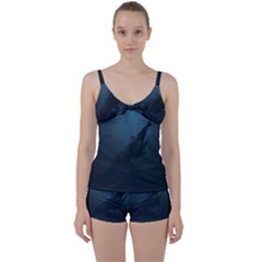 Whales Family Tie Front Two Piece Tankini by goljakoff