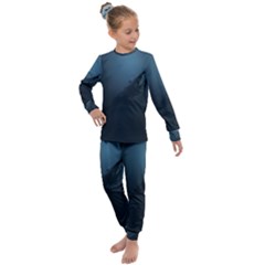 Whales Family Kids  Long Sleeve Set  by goljakoff