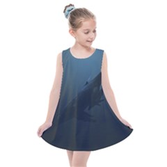 Whales Family Kids  Summer Dress by goljakoff