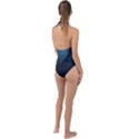 Whales family Plunge Cut Halter Swimsuit View2