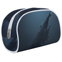 Whales Family Make Up Case (medium) by goljakoff