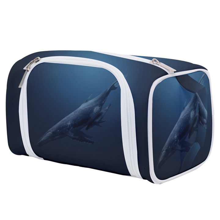 Blue whales Toiletries Pouch