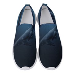 Blue Whales Women s Slip On Sneakers by goljakoff