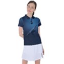 Blue whales Women s Polo Tee View1