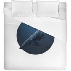 Blue Whales Duvet Cover (king Size) by goljakoff