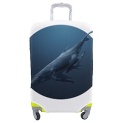 Blue Whales Luggage Cover (medium) by goljakoff