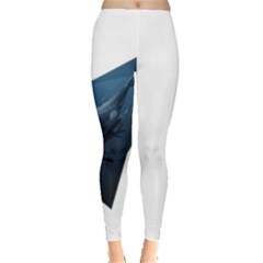 Whales In Deep Ocean Leggings  by goljakoff