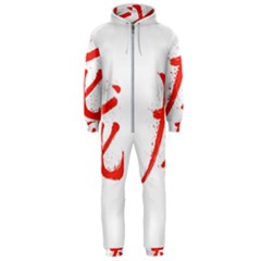 Dragon Hieroglyph Hooded Jumpsuit (men)  by goljakoff