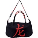 Dragon hieroglyph Removal Strap Handbag View2