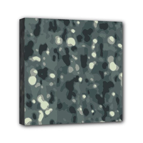 Abstract Texture Surface Print Mini Canvas 6  X 6  (stretched) by dflcprintsclothing