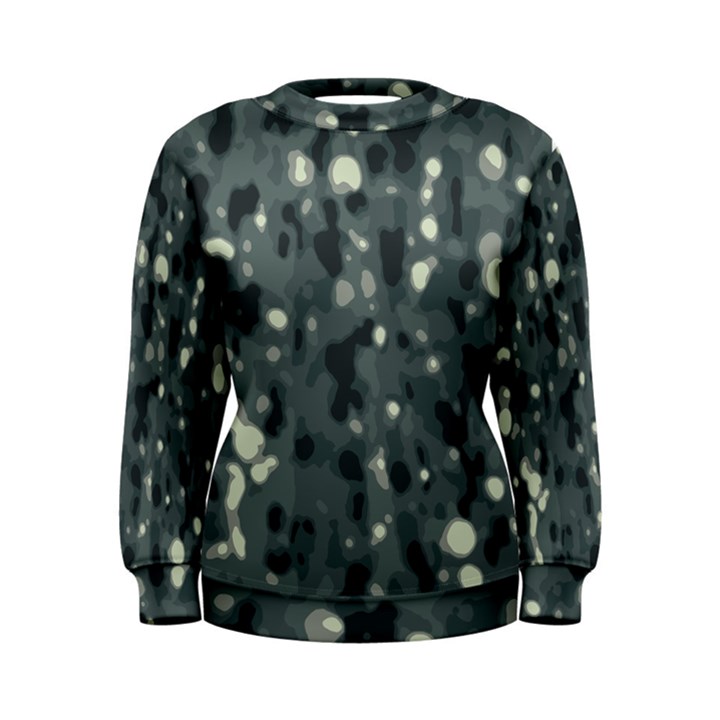 Abstract Texture Surface Print Women s Sweatshirt