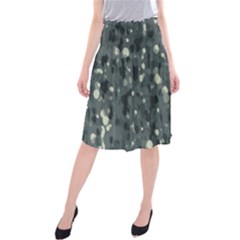 Abstract Texture Surface Print Midi Beach Skirt by dflcprintsclothing