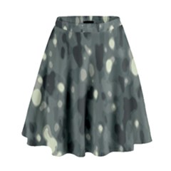 Abstract Texture Surface Print High Waist Skirt by dflcprintsclothing