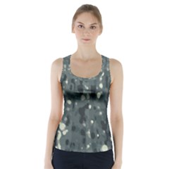 Abstract Texture Surface Print Racer Back Sports Top by dflcprintsclothing