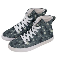 Abstract Texture Surface Print Men s Hi-top Skate Sneakers