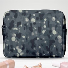 Abstract Texture Surface Print Make Up Pouch (large) by dflcprintsclothing