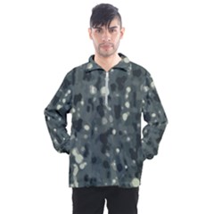 Abstract Texture Surface Print Men s Half Zip Pullover by dflcprintsclothing