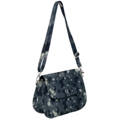 Abstract Texture Surface Print Saddle Handbag by dflcprintsclothing