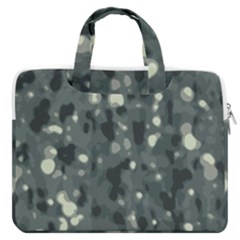 Abstract Texture Surface Print Macbook Pro Double Pocket Laptop Bag (large) by dflcprintsclothing