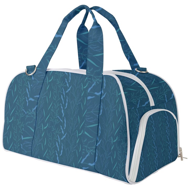 Algae and aquatic plants Burner Gym Duffel Bag