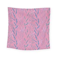 Undersea World  Plants And Starfish Square Tapestry (small) by SychEva