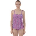 Undersea World  Plants And Starfish Twist Front Tankini Set View1