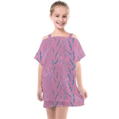 Undersea World  Plants And Starfish Kids  One Piece Chiffon Dress by SychEva