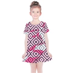 Patternabstraitrosenoir65 Kids  Simple Cotton Dress by kcreatif