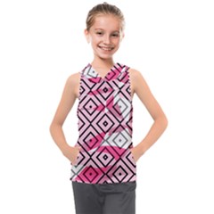 Patternabstraitrosenoir65 Kids  Sleeveless Hoodie by kcreatif