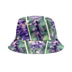 Collage Fleurs Violette Bucket Hat