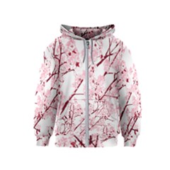 Fleurs De Cerisier Kids  Zipper Hoodie by kcreatif