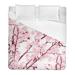 Fleurs De Cerisier Duvet Cover (full/ Double Size) by kcreatif