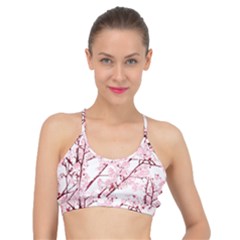 Fleurs De Cerisier Basic Training Sports Bra by kcreatif