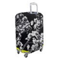 Fleurs de cerisier Noir & Blanc Luggage Cover (Small) View2