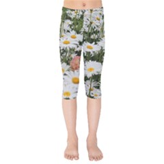 Champs De Marguerites Kids  Capri Leggings  by kcreatif