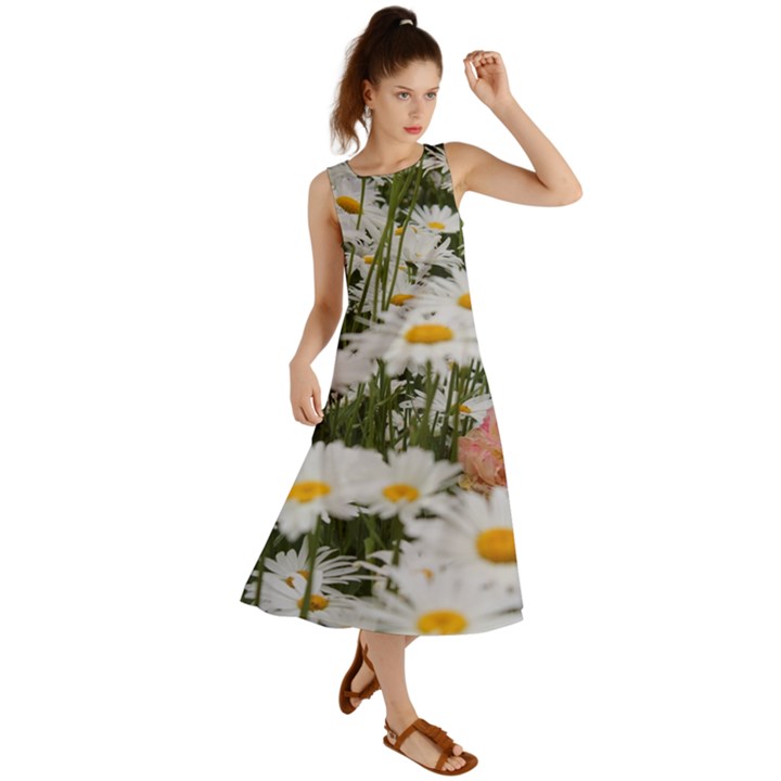 Champs de marguerites Summer Maxi Dress